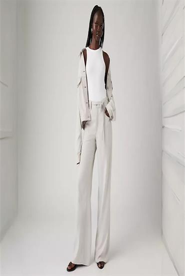 W Xl Straight - CRYSTAL GRAY LINEN